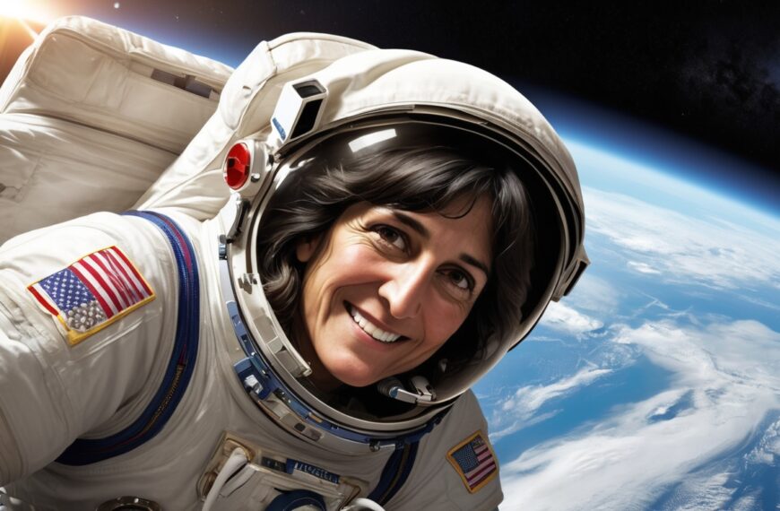 Sunita Williams Returns After 9…