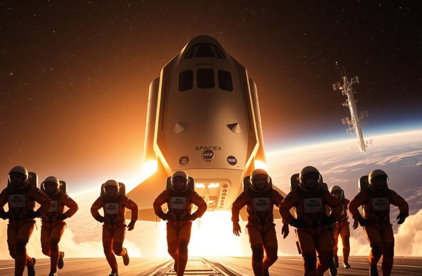 Elon Musk’s SpaceX launches crew…