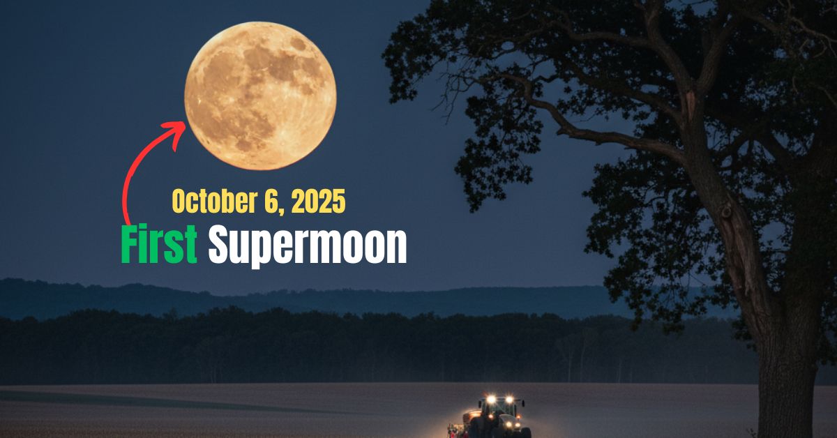 October 2025 Harvest Moon: See the Stunning First Supermoon of the Season